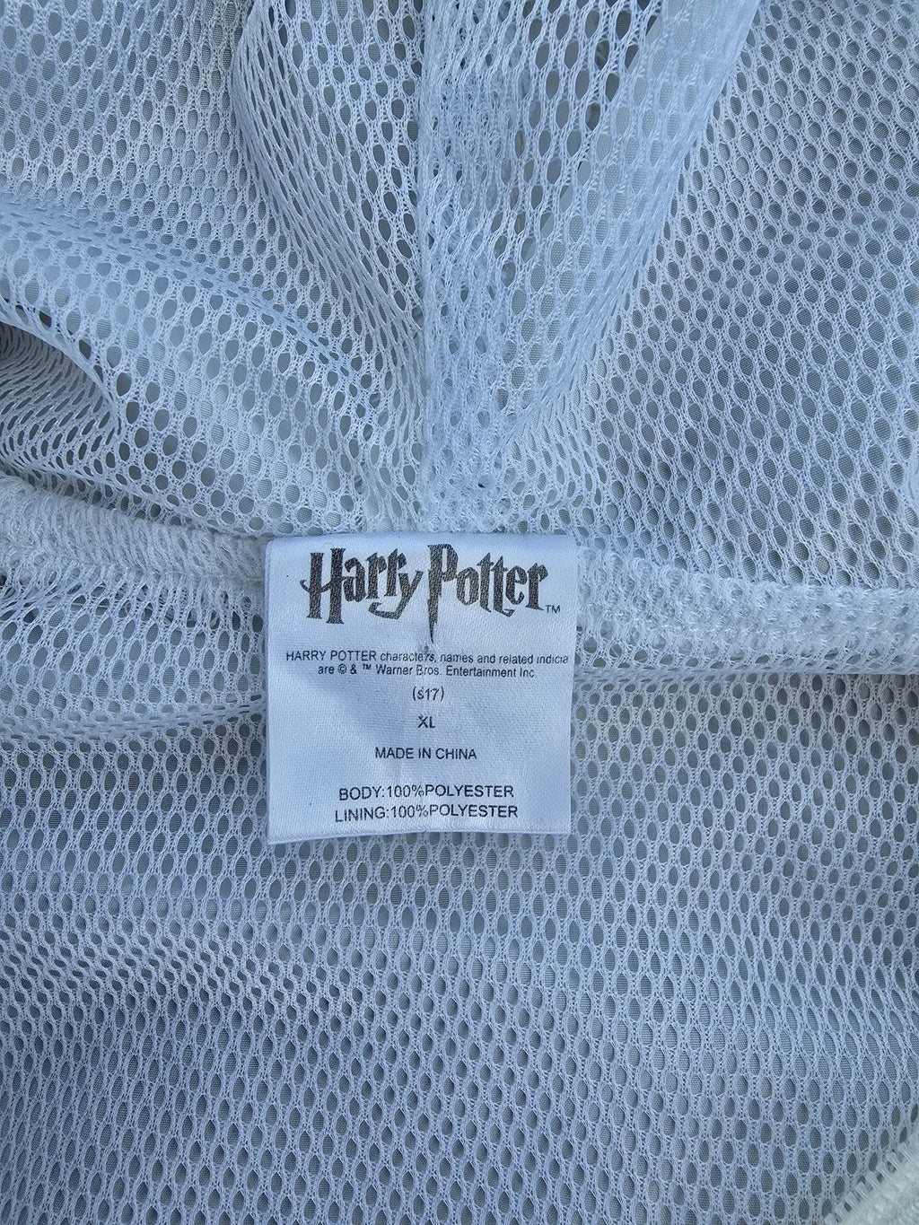 Harry Potter 3/4 Zip Windbreaker (XL)