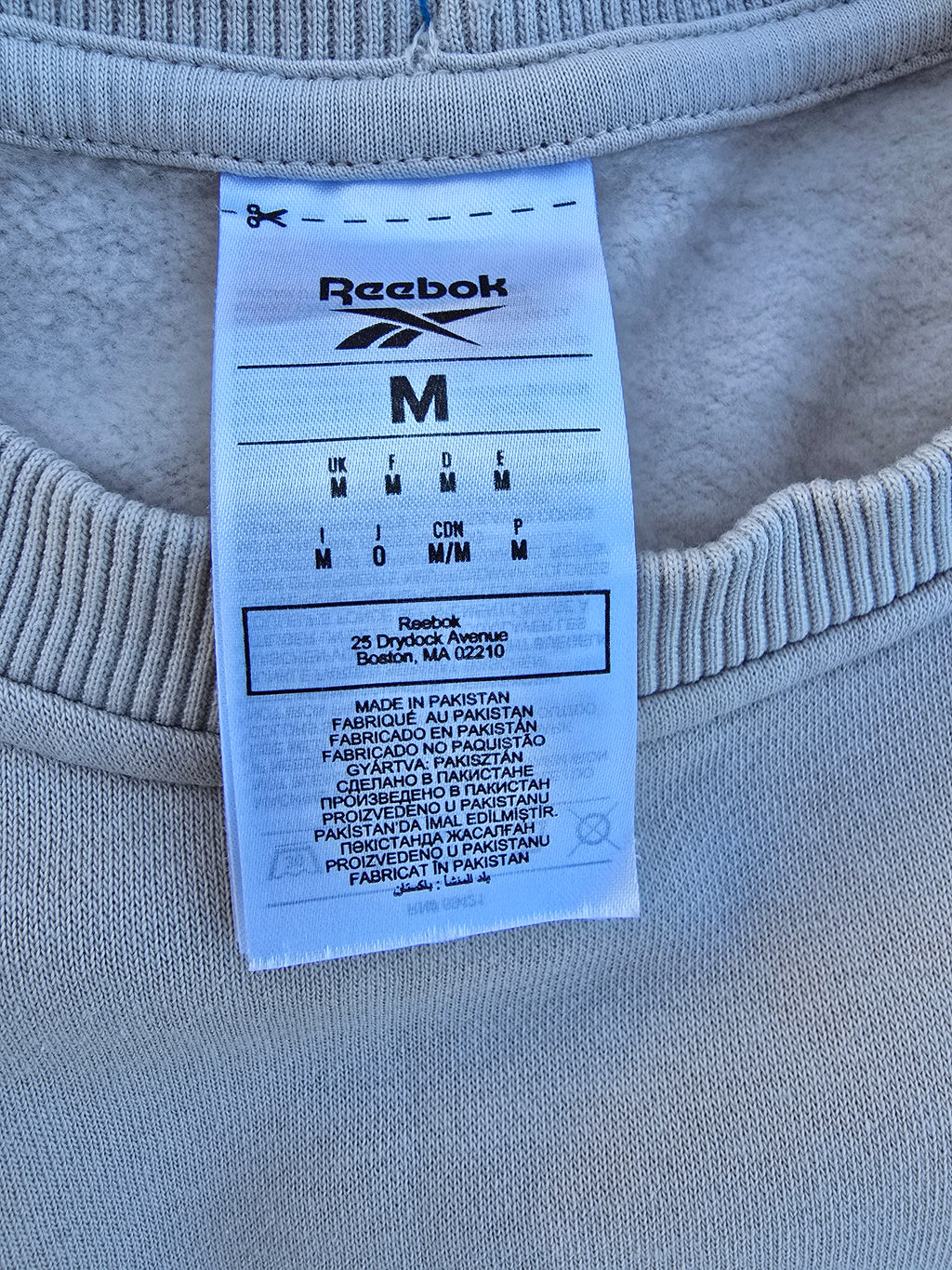 Reebok Crewneck (Med)